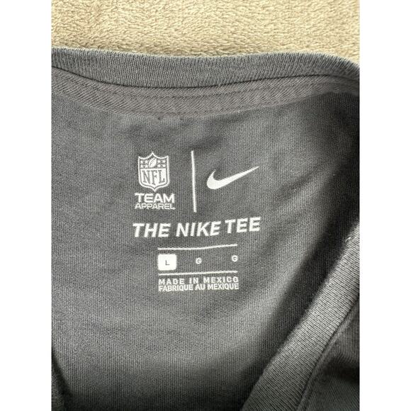 New England Patriots Crucial Catch Gray T-Shirt Women's Size Large - Picture 3 of 7